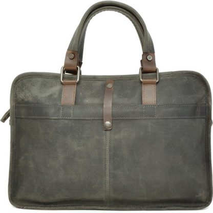 Berba Leren 3 in 1 rugzak briefcase B033 Military - Afbeelding 3