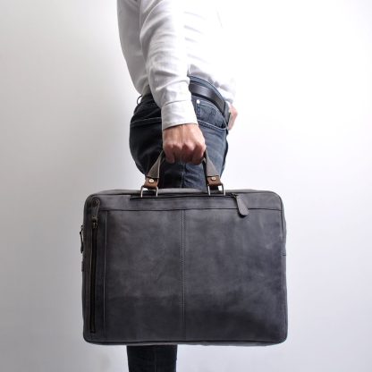 Berba Leren 3 in 1 rugzak briefcase B033 Navy